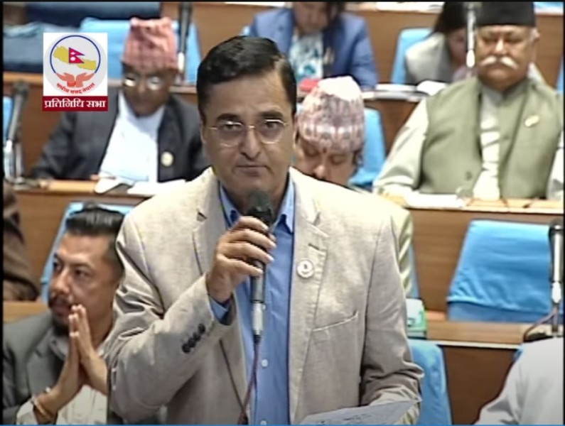 पूर्वी पहाडी जिल्लामा खाद्यान्न तथा औषधिको तत्काल व्यवस्था गर्न सांसद भट्टराईको माग 